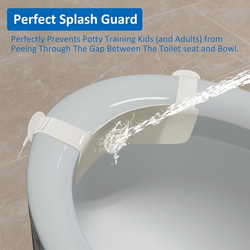 Doytn Universal Pee Deflector for Toilet Seat with Toilet lid Lifter, Toilet Splash Guard Prevents Kids and Adult from Peeing Splash. - Image 4